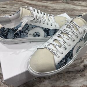 NWT Vintage Oliver Cabell Snake Pattern Sneakers Size 37 (US 7)